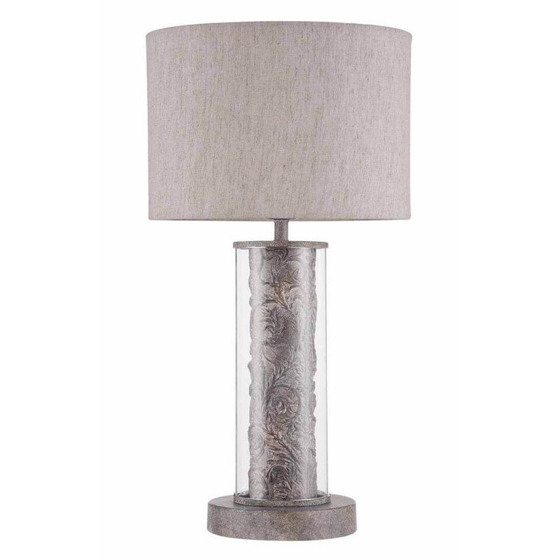 Настольная лампа Sabella Light Table Lamp Серый Настольная лампа Sabella Light Table Lamp Серый в Брянске | Loft Concept