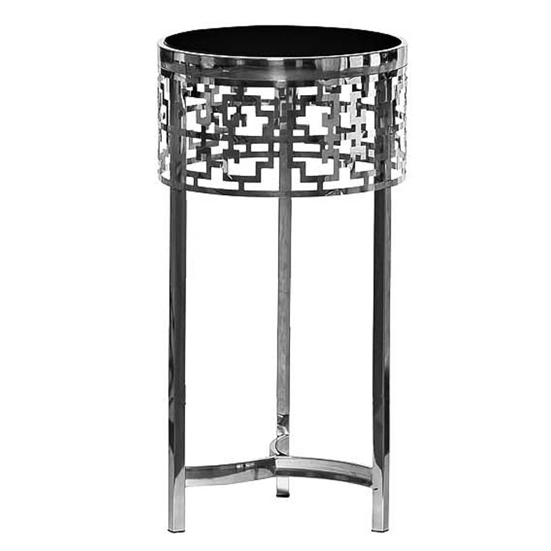 Подставка Yen Geometry silver 70 Серебряный Подставка Yen Geometry silver 70 Серебряный в Брянске | Loft Concept