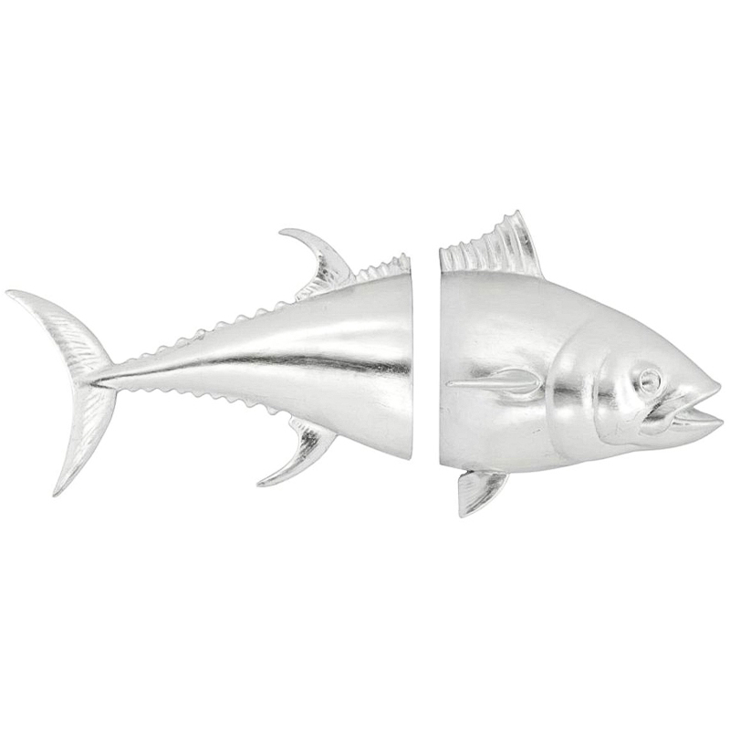Аксессуар на стену Tuna Bisc. Silverleaf Серебряный Аксессуар на стену Tuna Bisc. Silverleaf Серебряный в Брянске | Loft Concept