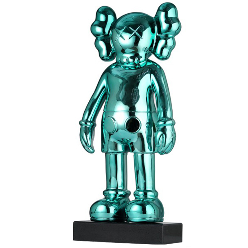 Статуэтка KAWS Turquoise on stand Бирюзовый Статуэтка KAWS Turquoise on stand Бирюзовый в Брянске | Loft Concept