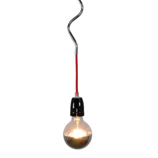 Подвесной светильник Spinner Bulb Black Chrome Черный Подвесной светильник Spinner Bulb Black Chrome Черный в Брянске | Loft Concept