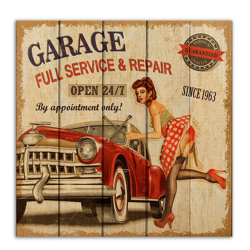 Постер Garage  в Брянске | Loft Concept 