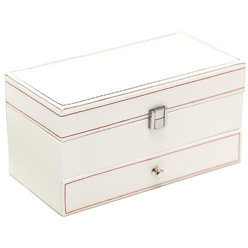 Шкатулка Alva Jewerly Organizer Box Белый Шкатулка Alva Jewerly Organizer Box Белый в Брянске | Loft Concept