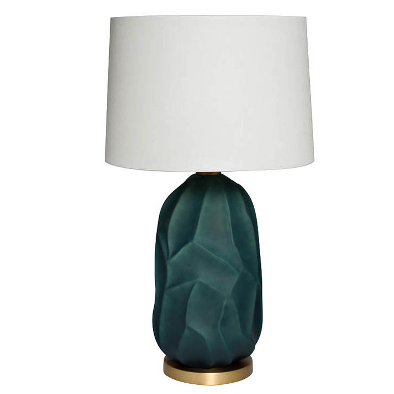 Настольная лампа Birante Table Lamp Малахит Белый Настольная лампа Birante Table Lamp Малахит Белый в Брянске | Loft Concept