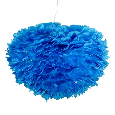 Люстра из перьев Plumage Blue Люстра из перьев Plumage Blue в Брянске | Loft Concept