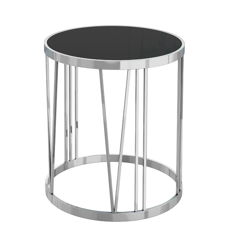 Стол V-section Table 50 Хром Глянцевый черный Стол V-section Table 50 Хром Глянцевый черный в Брянске | Loft Concept