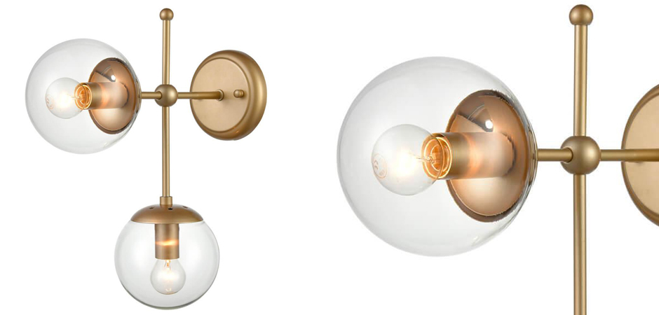 Бра Gold Balls Bra 2 Бра Gold Balls Bra 2 - Loft-Concept в Брянске