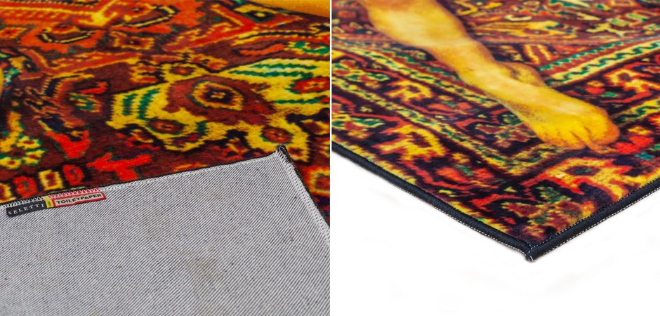 Ковер Seletti Rectangular Rug Lady on Carpet Ковер Seletti Rectangular Rug Lady on Carpet - Loft-Concept в Брянске