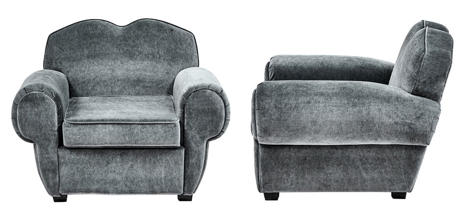 Кресло Braganza Chair Gray Кресло Braganza Chair Gray - Loft-Concept в Брянске
