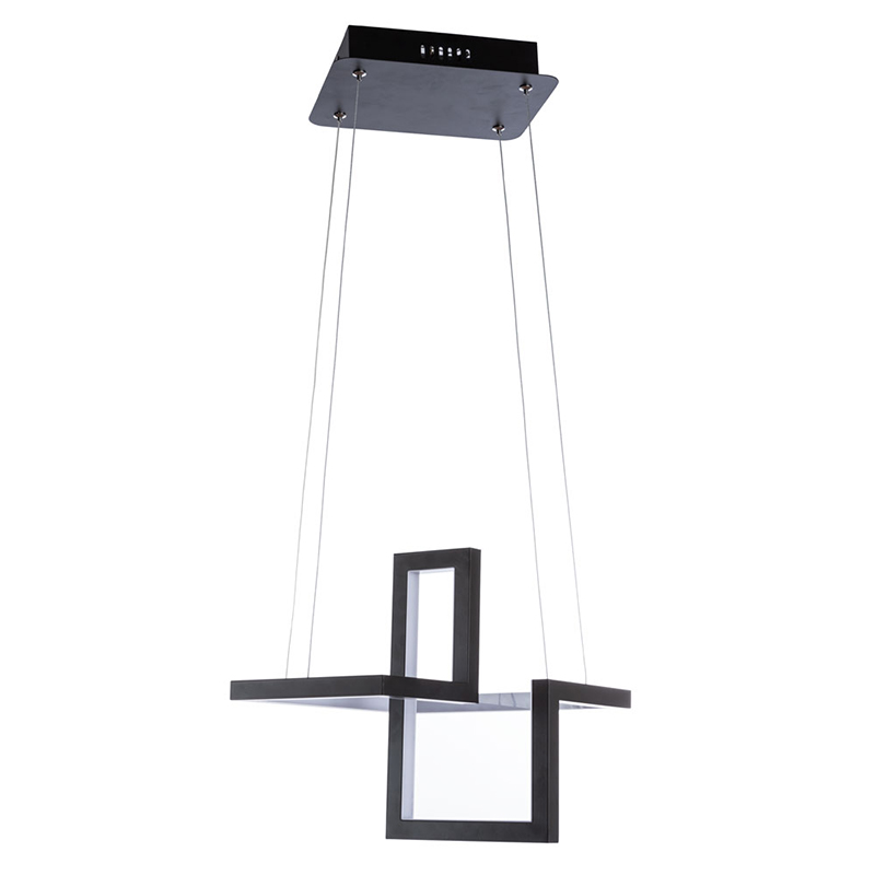 Люстра Esther Geometric Black Chandelier Черный Люстра Esther Geometric Black Chandelier Черный в Брянске | Loft Concept