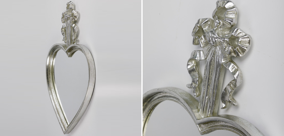 Зеркало Mirror Heart Серебристое Зеркало Mirror Heart Серебристое - Loft-Concept в Брянске