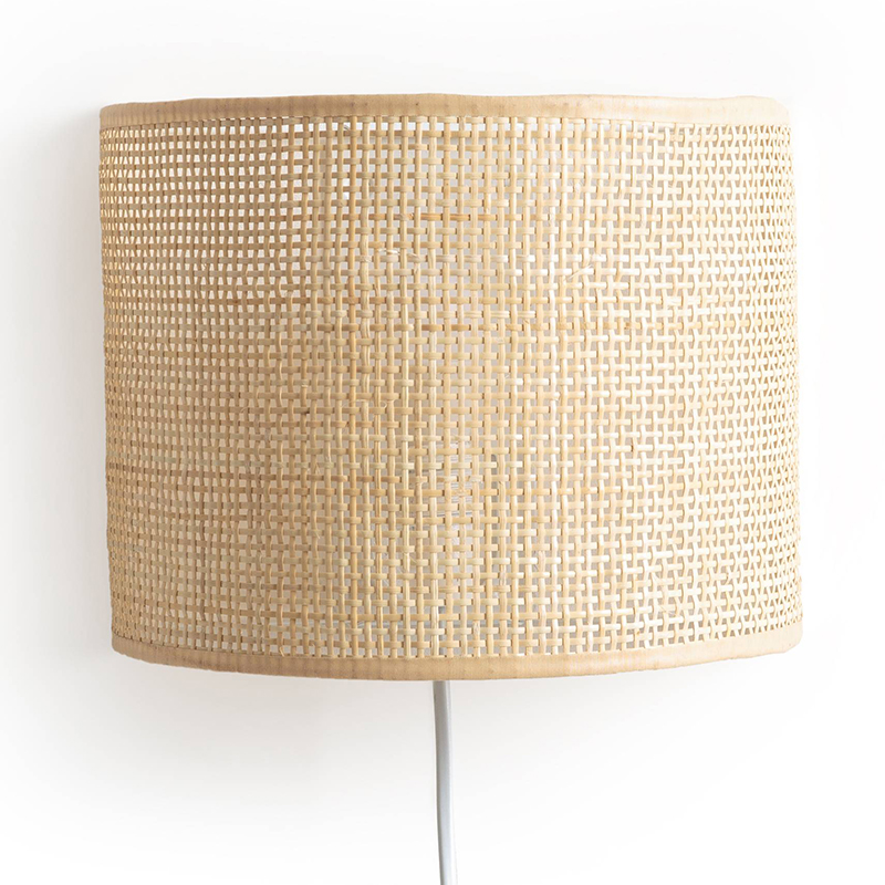 Бра Ottar Wicker Bamboo Cane beige Бежевый Бра Ottar Wicker Bamboo Cane beige Бежевый в Брянске | Loft Concept