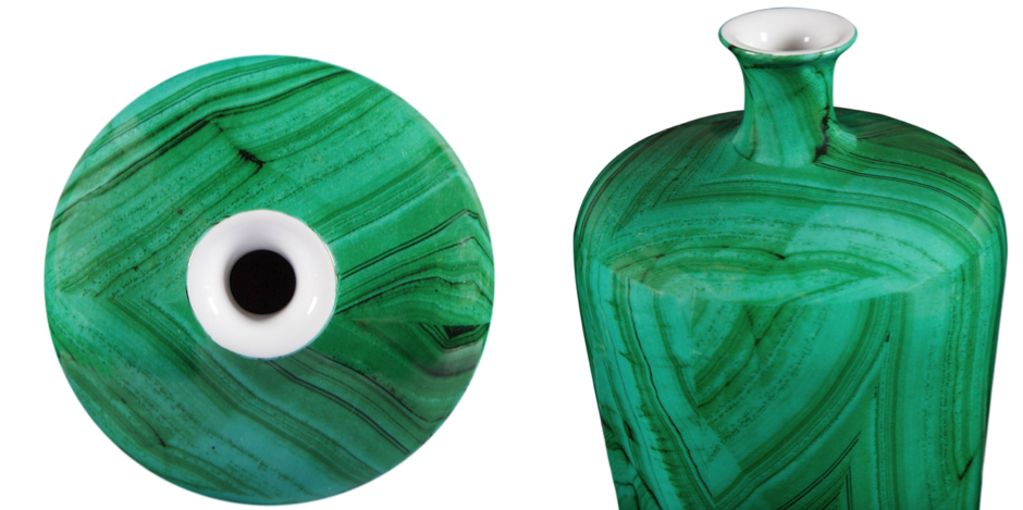 Ваза Malachite Vase flask Ваза Malachite Vase flask - Loft-Concept в Брянске