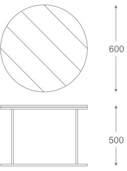 Стол Loft Wooden Round Стол Loft Wooden Round в Брянске