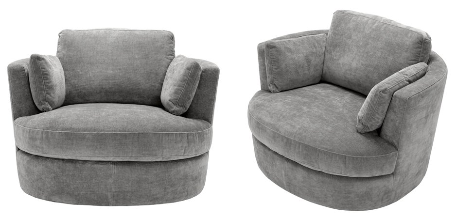 Кресло Eichholtz Chair Clarissa Grey Кресло Eichholtz Chair Clarissa Grey - Loft-Concept в Брянске