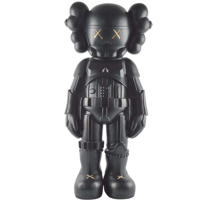 Статуэтка KAWS Black Soldier Gold X Черный Золотой Статуэтка KAWS Black Soldier Gold X Черный Золотой в Брянске | Loft Concept