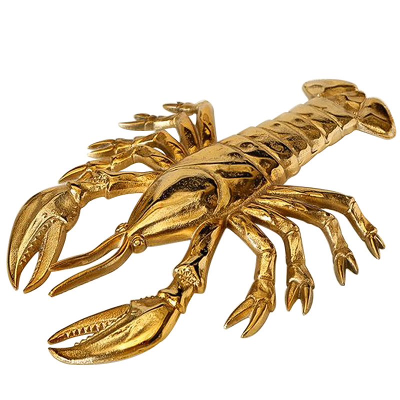 Статуэтка Golden Crayfish Золотой Статуэтка Golden Crayfish Золотой в Брянске | Loft Concept