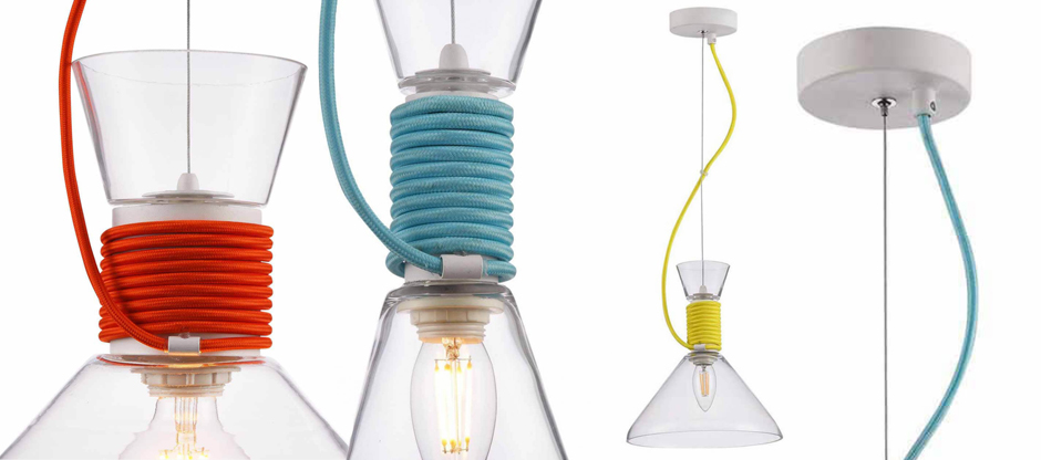Подвесной Светильник Lamp With Multi-Colored Ropes Подвесной Светильник Lamp With Multi-Colored Ropes - Loft-Concept в Брянске