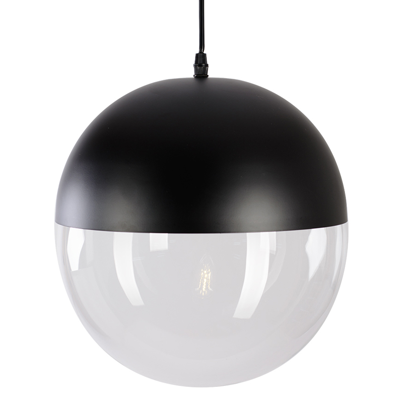 Подвесной светильник pendant lamp SPHERE 1 Черный Прозрачное Стекло Подвесной светильник pendant lamp SPHERE 1 Черный Прозрачное Стекло в Брянске | Loft Concept