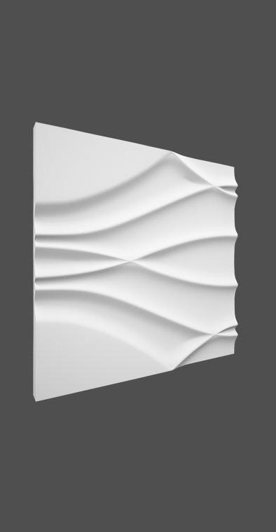 Гипсовая 3D панель с принтографией PM-04 Гипсовая 3D панель с принтографией PM-04 в Брянске