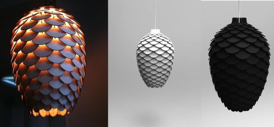Люстра Pinecone Wooden King Люстра Pinecone Wooden King - Loft-Concept в Брянске