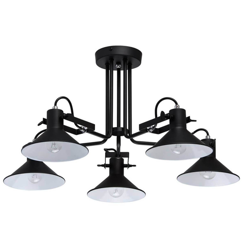 Потолочный светильник Rotating Light Black Черный матовый Потолочный светильник Rotating Light Black Черный матовый в Брянске | Loft Concept