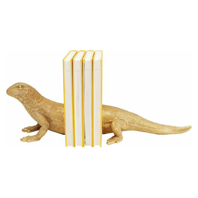 Держатель для книг фигурка Ящерица Lizard Золотой Держатель для книг фигурка Ящерица Lizard Золотой в Брянске | Loft Concept