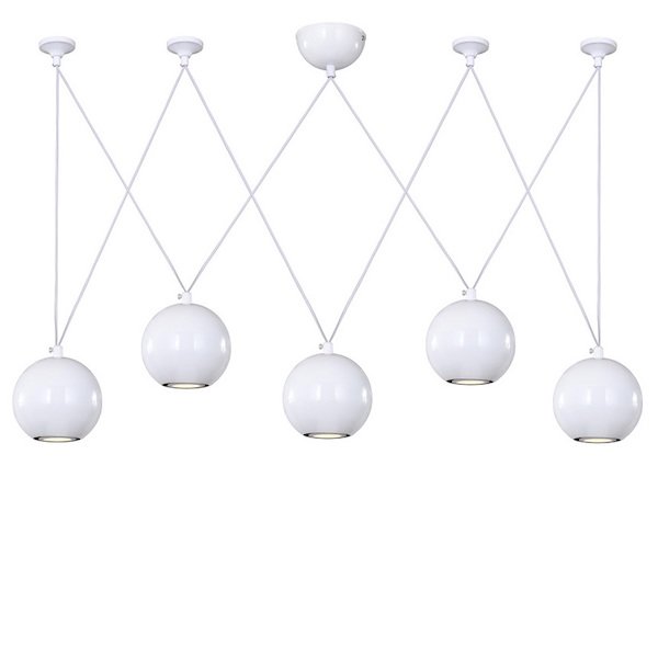 Подвесной светильник Multisphere Pendant White 5 Подвесной светильник Multisphere Pendant White 5 в Брянске | Loft Concept