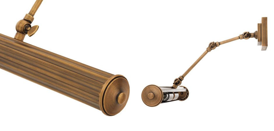 Бра Eichholtz Wall Lamp Luca L Brass Бра Eichholtz Wall Lamp Luca L Brass - Loft-Concept в Брянске