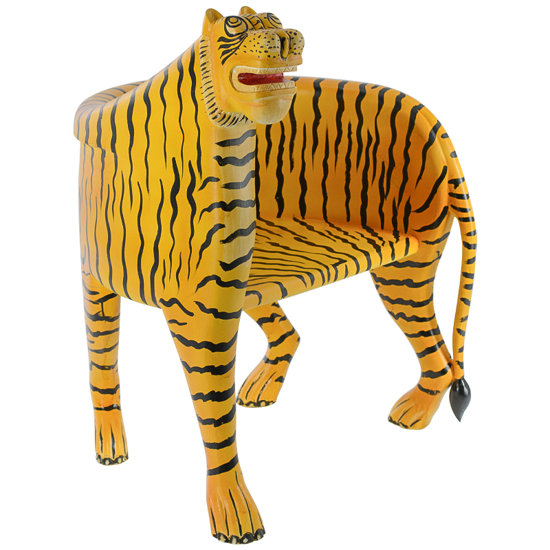 Кресло Tiger Armchair Желтый Черный Красный Кресло Tiger Armchair Желтый Черный Красный в Брянске | Loft Concept