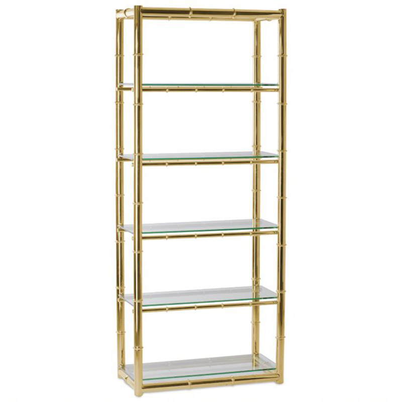 Стеллаж Jobet Rack Глянцевое золото Стеллаж Jobet Rack Глянцевое золото в Брянске | Loft Concept