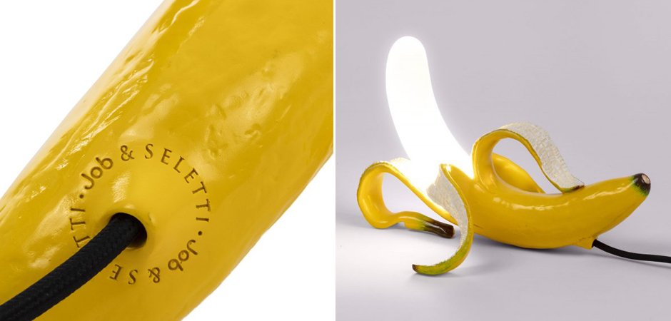 Лампа Seletti Banana Lamp Yellow Huey Design: Studio Job Лампа Seletti Banana Lamp Yellow Huey Design: Studio Job - Loft-Concept в Брянске