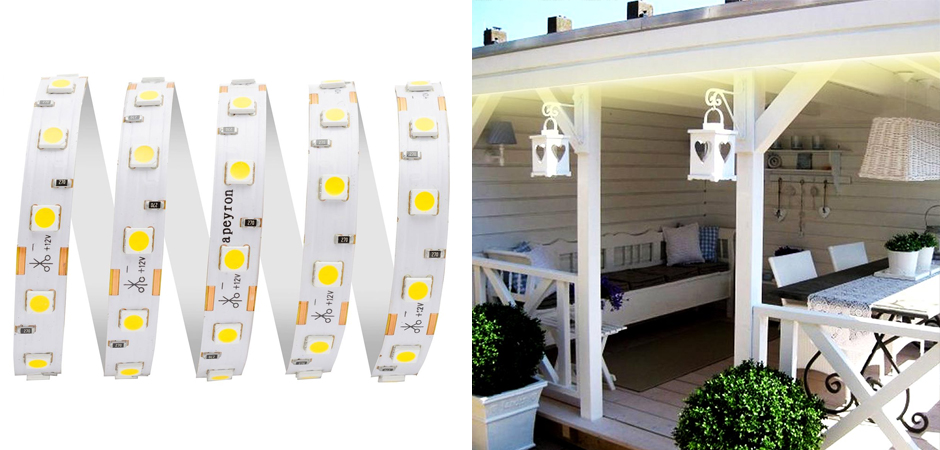 Светодиодная влагозащищенная лента 14,4W/m 60LED/m 5050SMD теплый белый 5M Светодиодная влагозащищенная лента 14,4W/m 60LED/m 5050SMD теплый белый 5M - Loft-Concept в Брянске