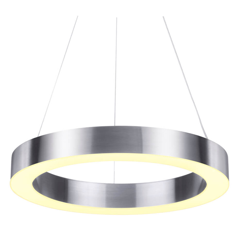 Подвесной светильник Nickel Ribbon Ring 40 Никель Подвесной светильник Nickel Ribbon Ring 40 Никель в Брянске | Loft Concept