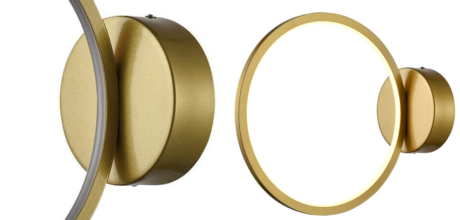 Бра Luminous Ring Gold Bra Бра Luminous Ring Gold Bra - Loft-Concept в Брянске