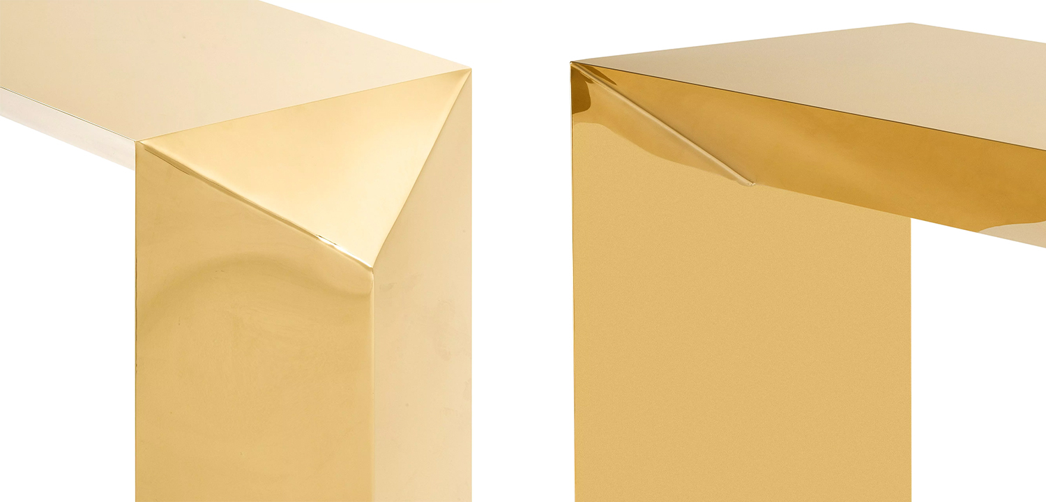 Консоль Eichholtz Console Table Carlow Gold - фото