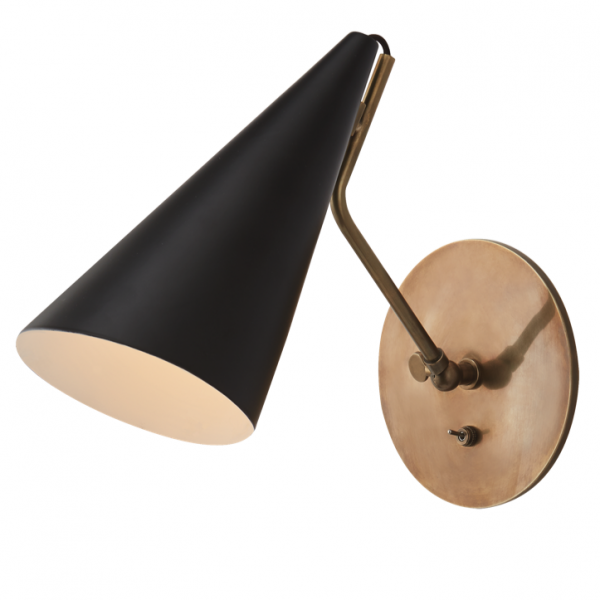 Бра VC light CLEMENTE wall lamp black Черный Бра VC light CLEMENTE wall lamp black Черный в Брянске | Loft Concept