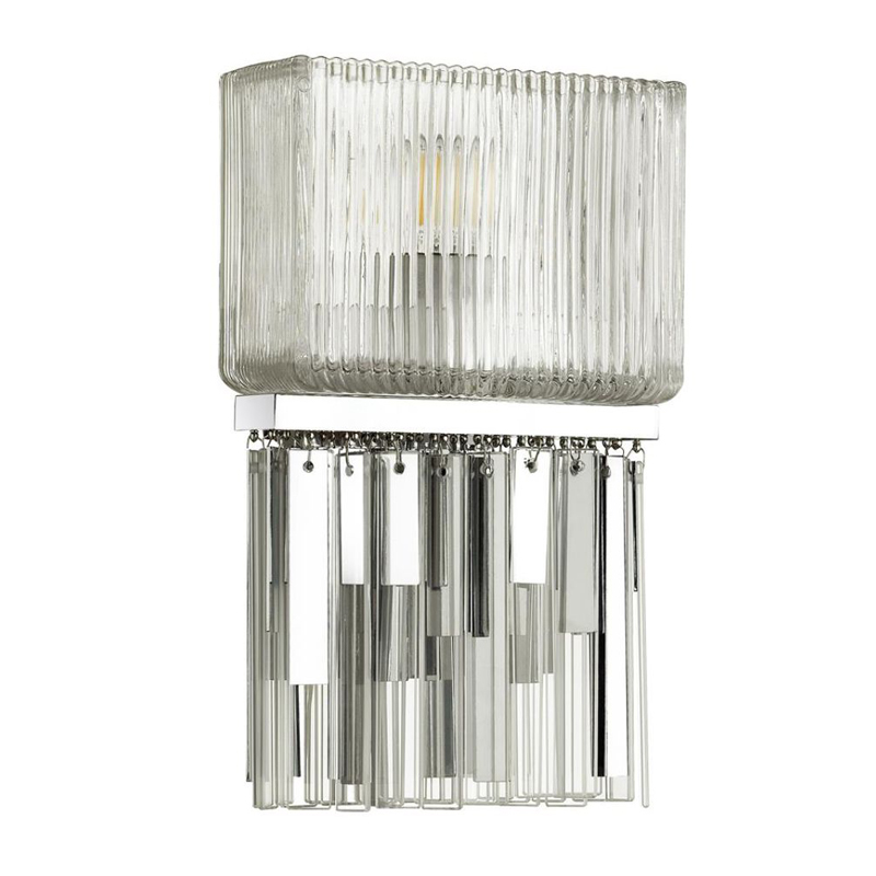 Бра Madelen Chrome Wall Lamp Хром Прозрачный (Transparent) Бра Madelen Chrome Wall Lamp Хром Прозрачный (Transparent) в Брянске | Loft Concept