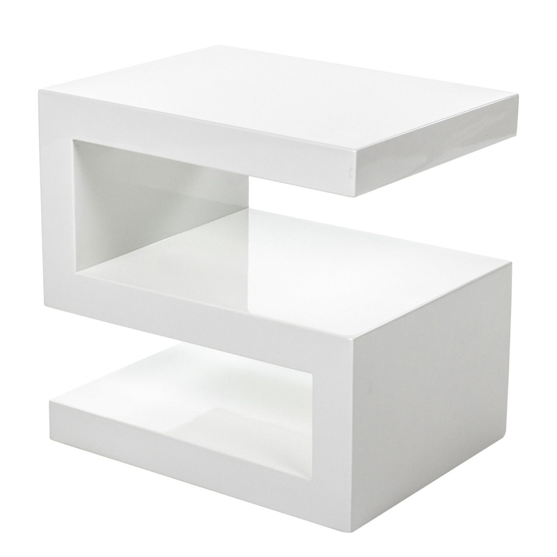 Приставной стол Ophelia Side Table Белый Приставной стол Ophelia Side Table Белый в Брянске | Loft Concept