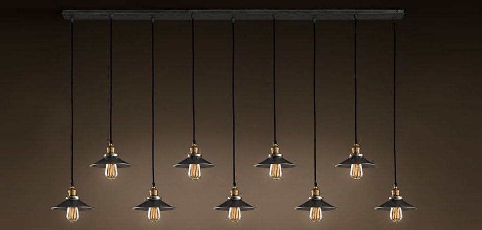 Потолочный светильник Loft Cone Pendant Line 9 Потолочный светильник Loft Cone Pendant Line 9 - Loft-Concept в Брянске