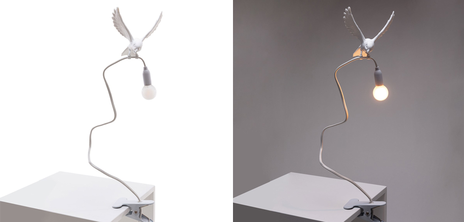 Настольная лампа Seletti Sparrow Landing Настольная лампа Seletti Sparrow Landing - Loft-Concept в Брянске