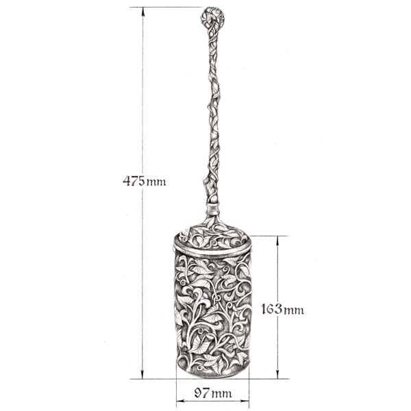 Ёрш для туалета Bronze Toilet Brush в Брянске