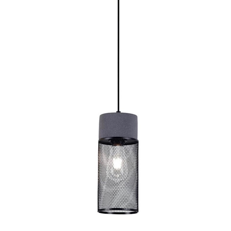 Подвесной светильник Loft Riveted Mesh Lighting Серый Черный матовый Подвесной светильник Loft Riveted Mesh Lighting Серый Черный матовый в Брянске | Loft Concept