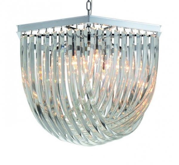 Люстра Chandelier Retro Lava 8 Хром Люстра Chandelier Retro Lava 8 Хром в Брянске | Loft Concept