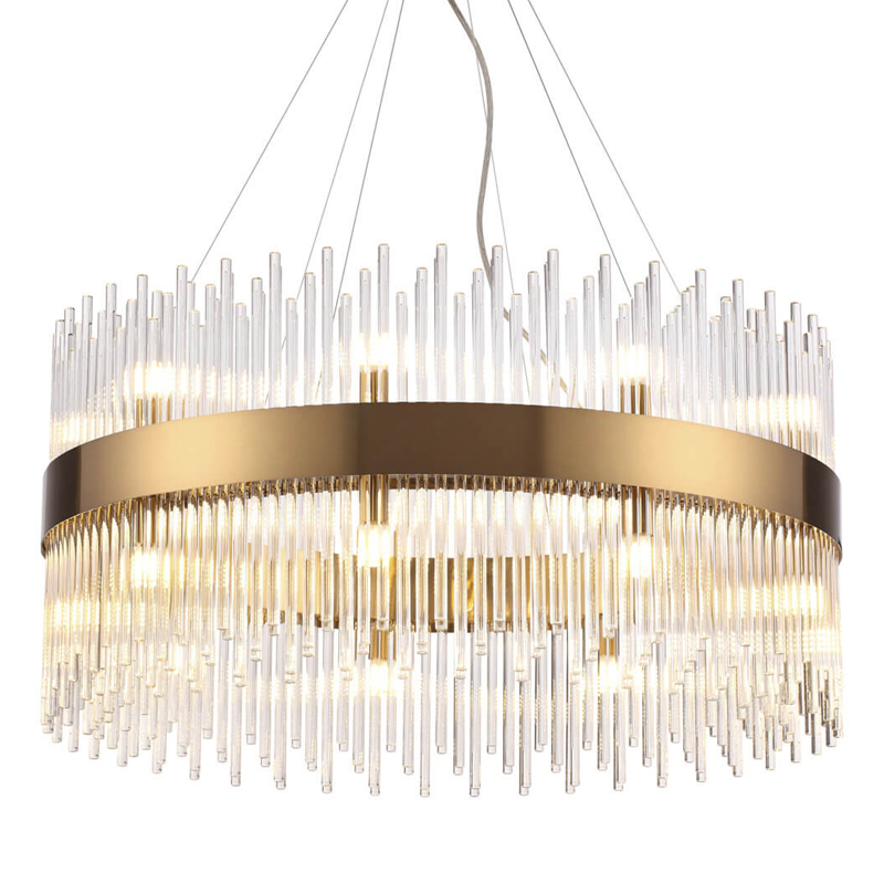 Люстра Nembus Lynn Chandelier Бронза Прозрачный Люстра Nembus Lynn Chandelier Бронза Прозрачный в Брянске | Loft Concept