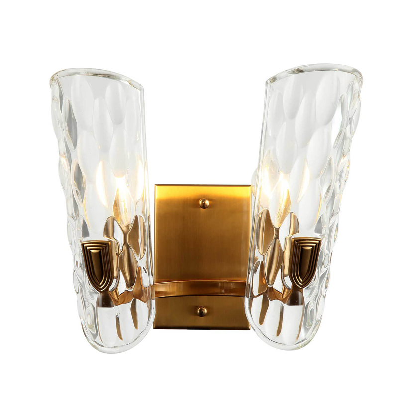 Бра Plafond Glass Shield bronze Прозрачное Стекло Бронза Бра Plafond Glass Shield bronze Прозрачное Стекло Бронза в Брянске | Loft Concept