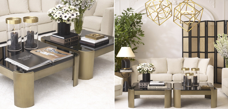Кофейный стол Eichholtz Coffee Table Courrier Кофейный стол Eichholtz Coffee Table Courrier - Loft-Concept в Брянске