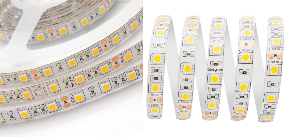 Светодиодная влагозащищенная лента 60Led/m 5050SMD дневной белый 5M Светодиодная влагозащищенная лента 60Led/m 5050SMD дневной белый 5M - Loft-Concept в Брянске