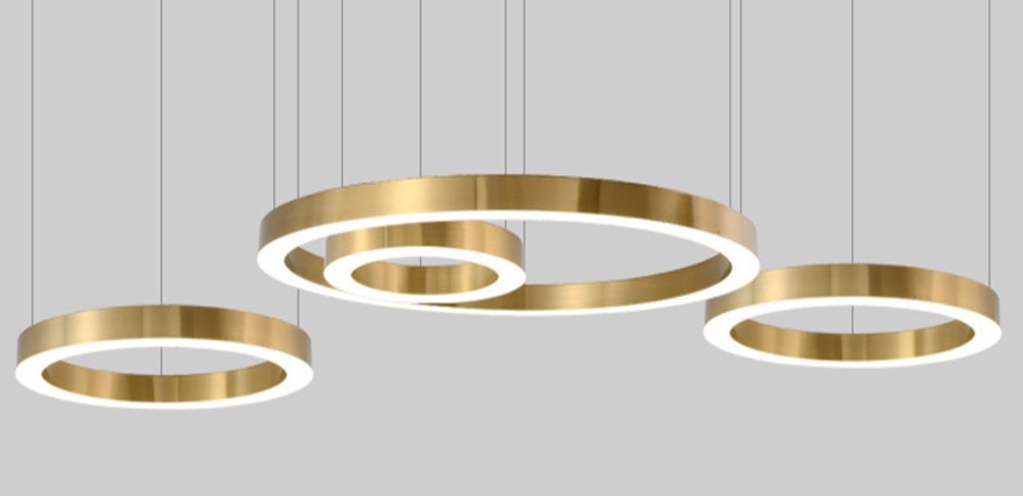 Люстра Light Ring Horizontal Люстра Light Ring Horizontal - Loft-Concept в Брянске