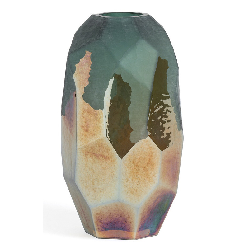 Ваза Giacomo Vase 35 Зеленый Золотой Ваза Giacomo Vase 35 Зеленый Золотой в Брянске | Loft Concept